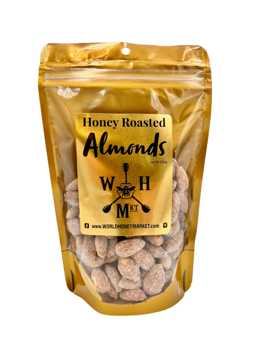 honey roasted almonds