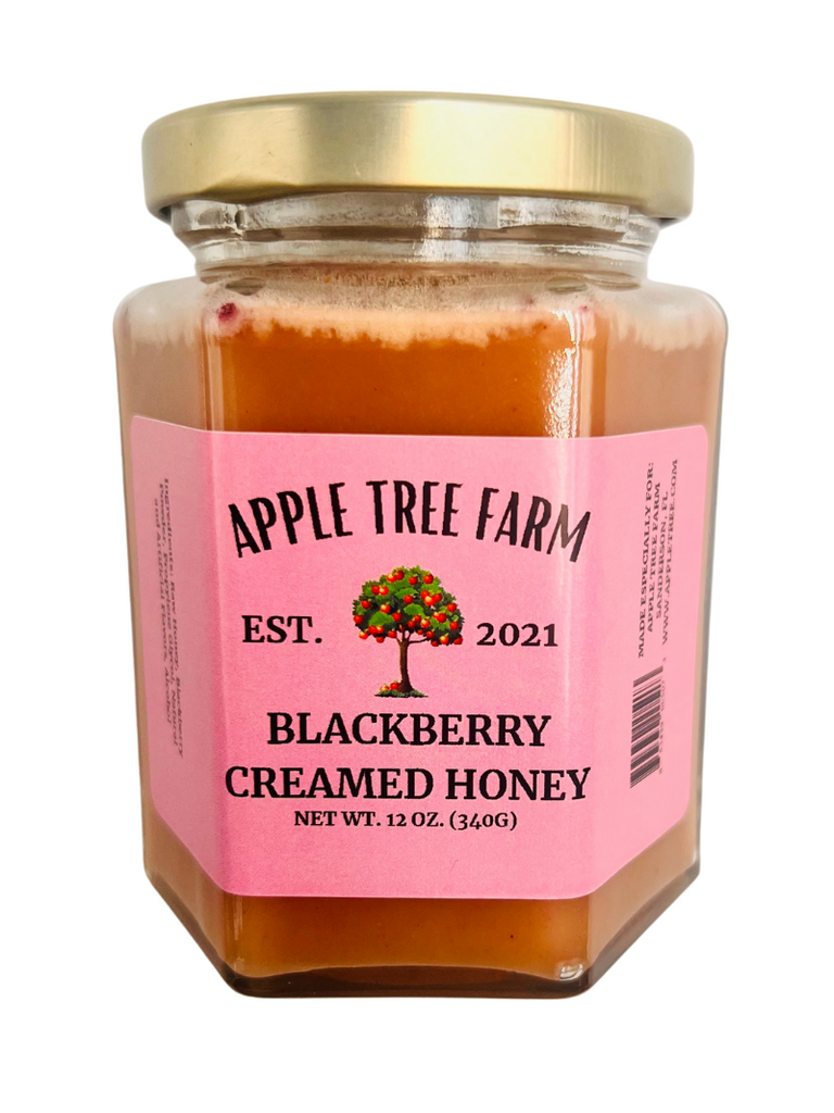 Private Label Blackberry Creamed Honey